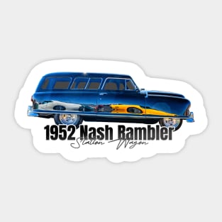 1952 Nash Rambler Station Wagon Sticker